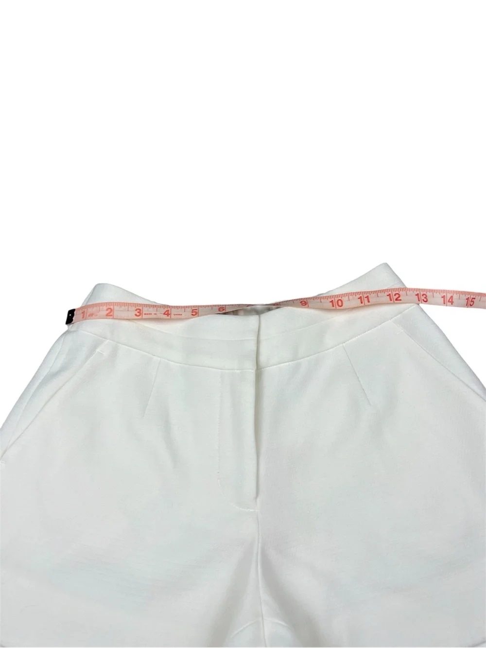 NWT CROSY by MOLLIE BURCH MURRAY SHORTS in WHITE luxury size XS gold button XS